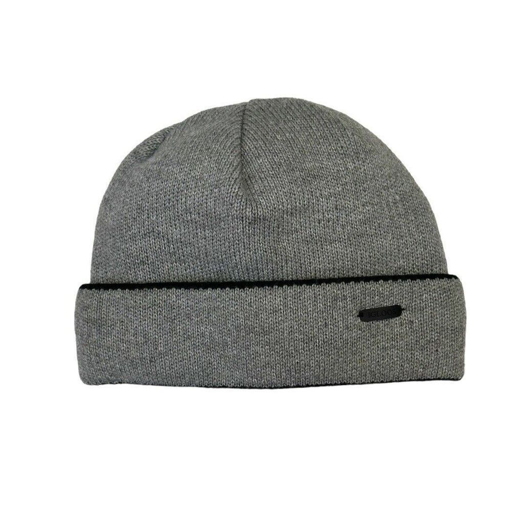 Igloos Charcoal Gray Men’s Casual Beanie Winter Stocking Cap Hat One Size